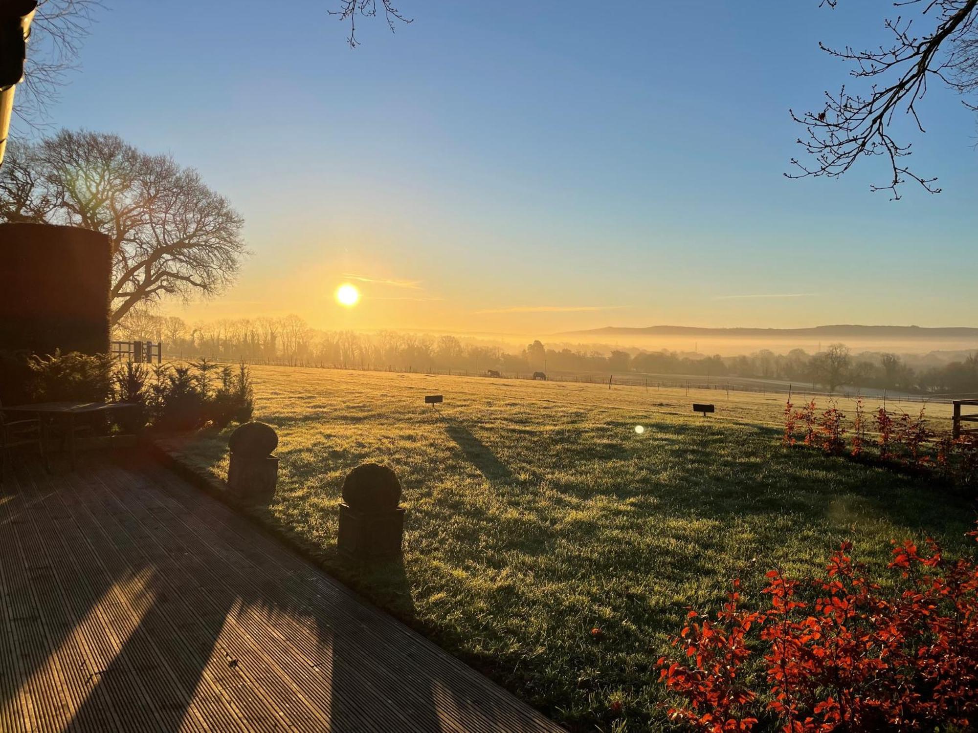Stunning Cabin With Incredible Views Near Goodwood Rogate 외부 사진